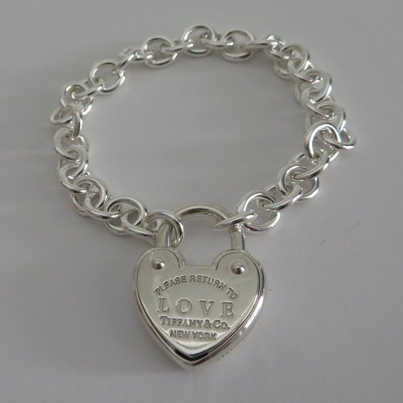 Return To Tiffany Love Lock Bracelet 